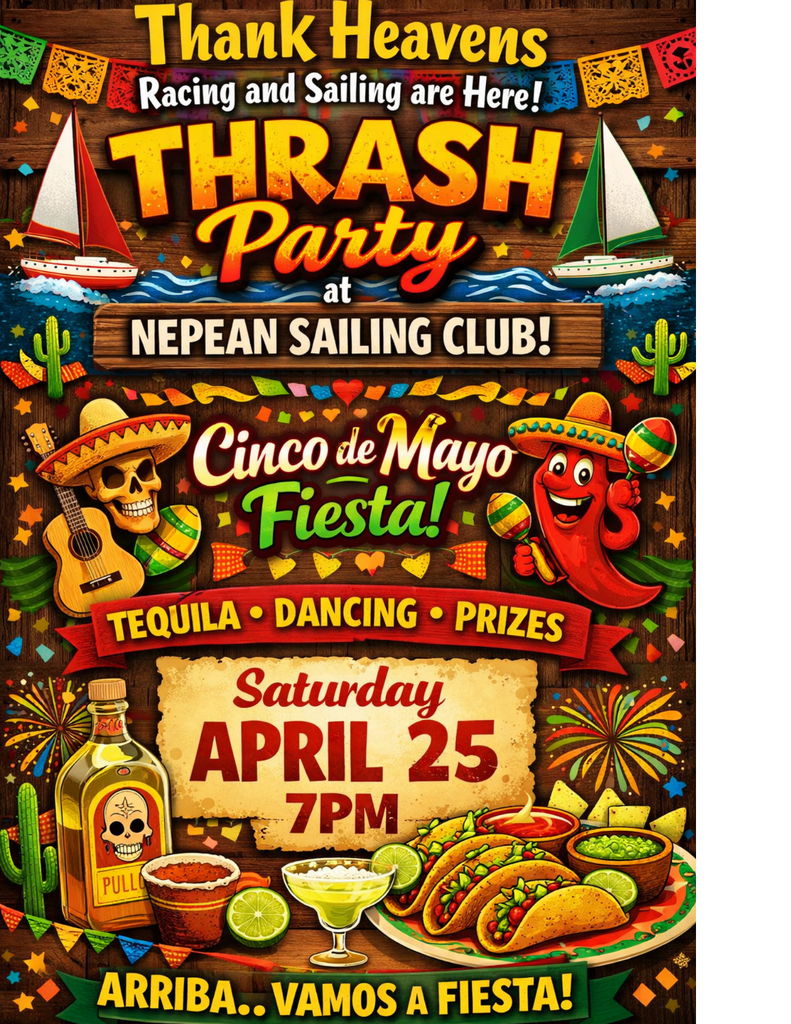 A poster for the April 25, 2026 THRASH event